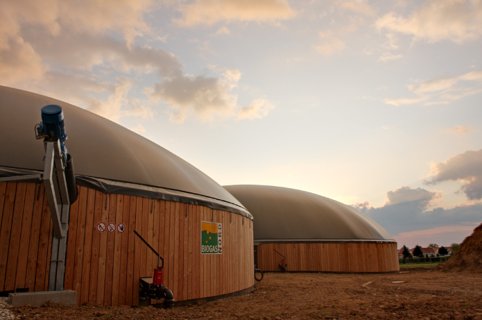 Biogas Anlage