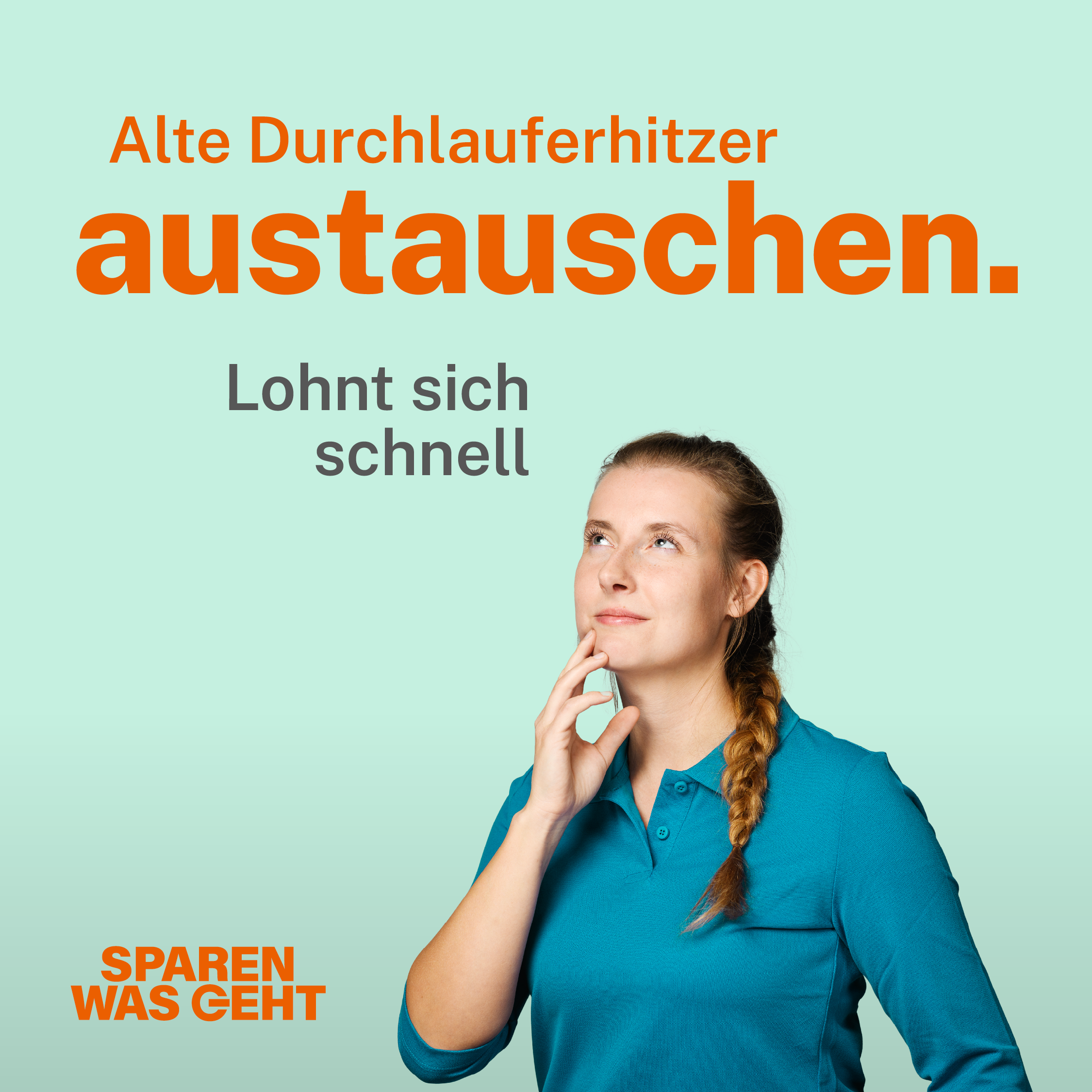 Frau Durchlauferhitzer