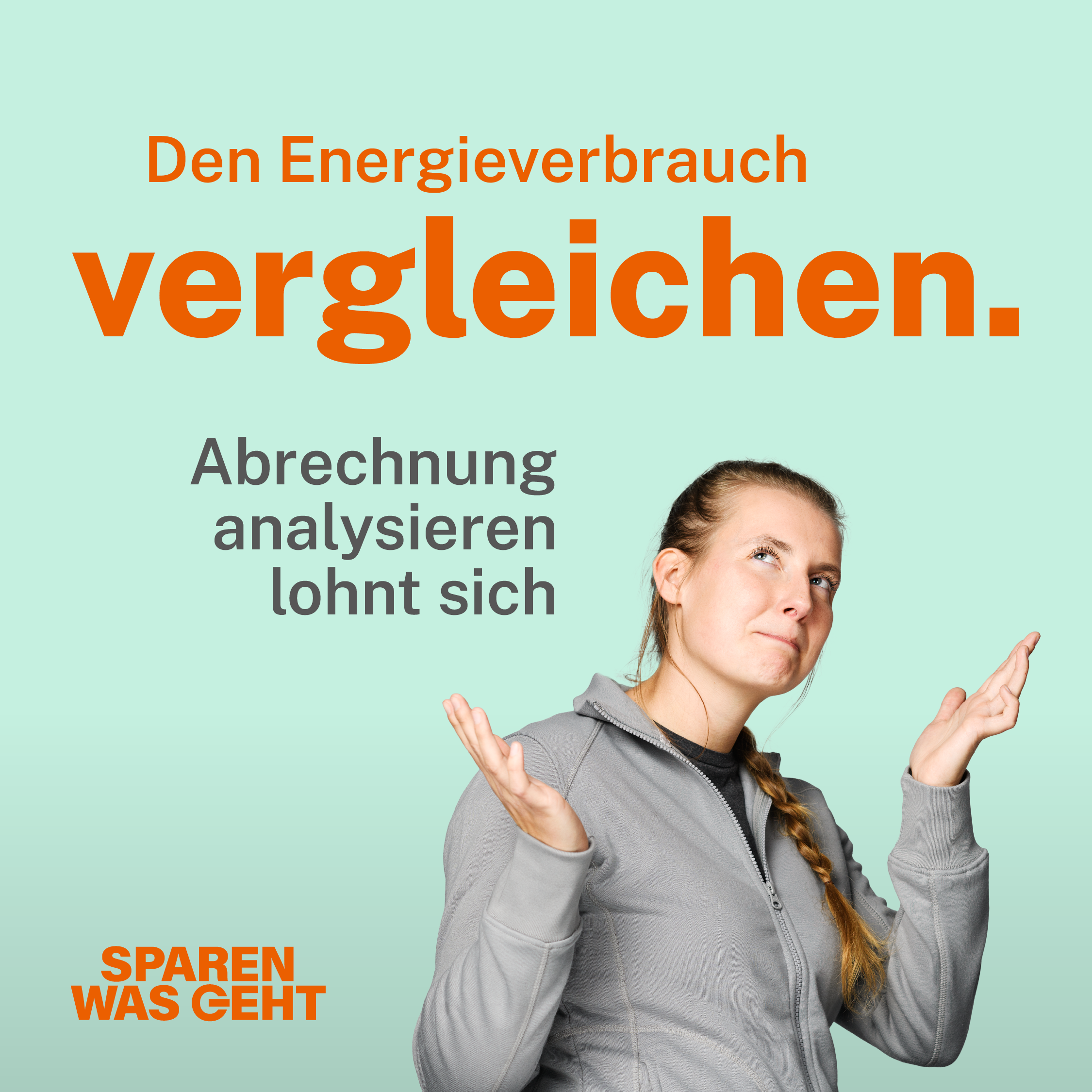 Frau Energieverbrauch